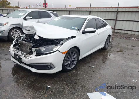 2020 Honda Civic Ex из США, поврежденный, VIN 19XFC1F38LE003331